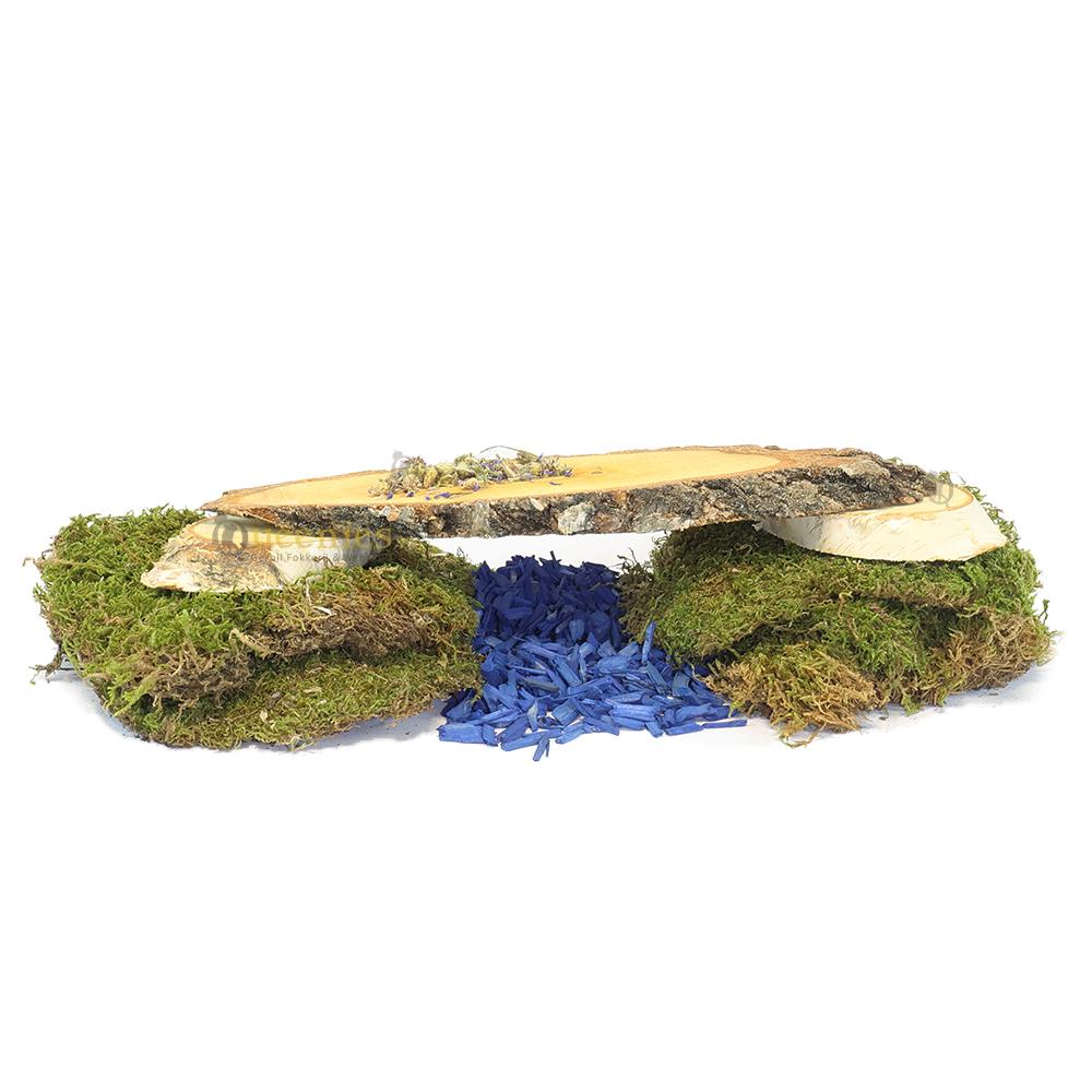 Knutselen met natuurlijke berkenschijven voor DIY en hamsterscaping