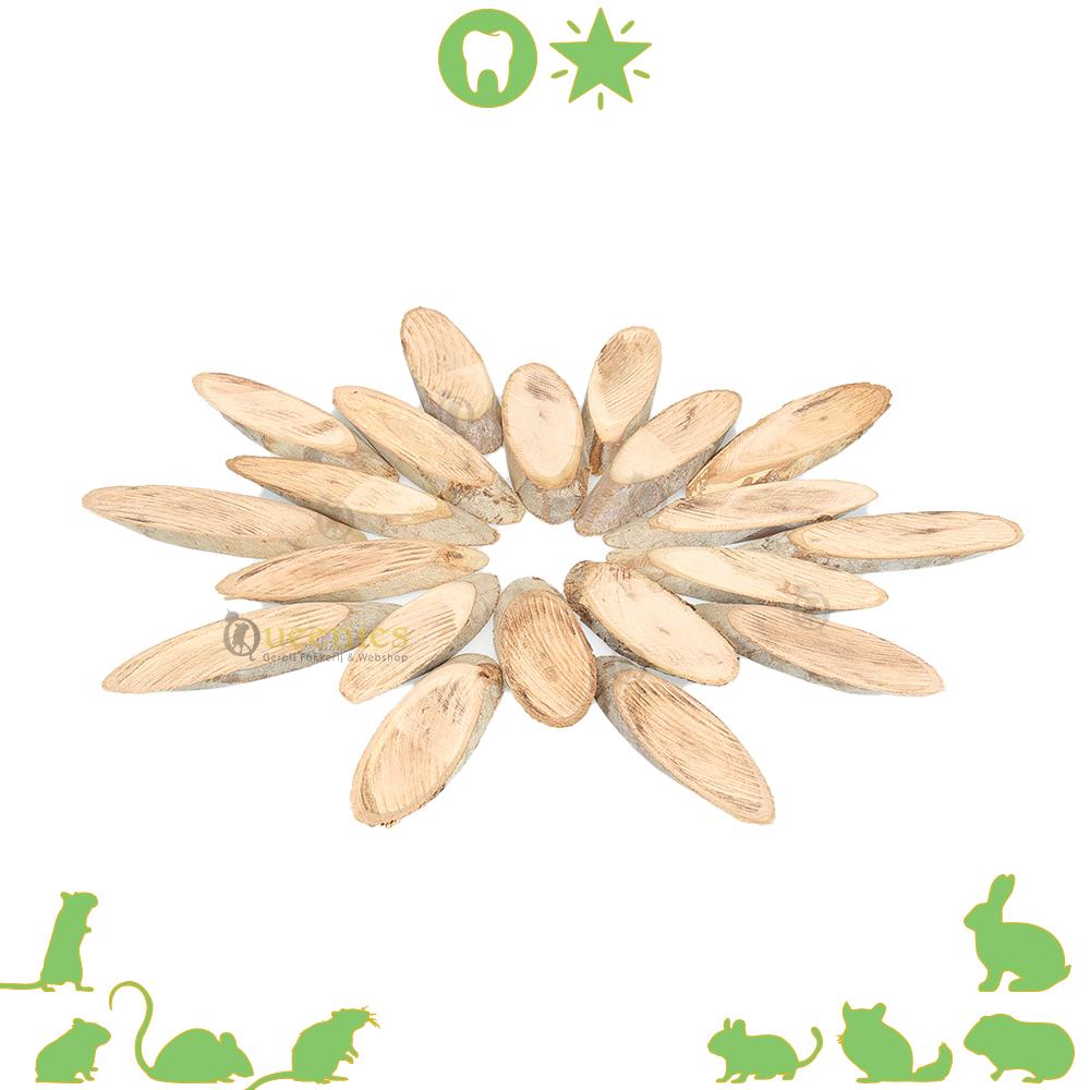 Ovale Houtschijven 5-9 cm voor Knaagdieren en knutsel projecten
