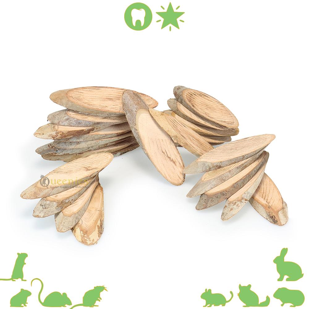 DIY Knaagdier met berkenschijven