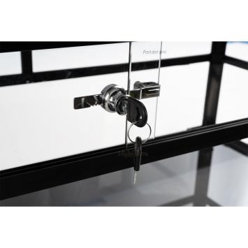 Aquarium met ruimte voor zwem- en rustzone
