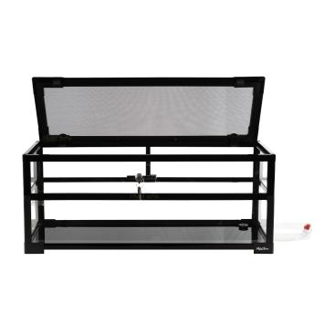 Compact glazen aquarium voor waterschildpadden