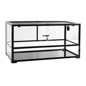 Ecologisch turtle tank van glas
