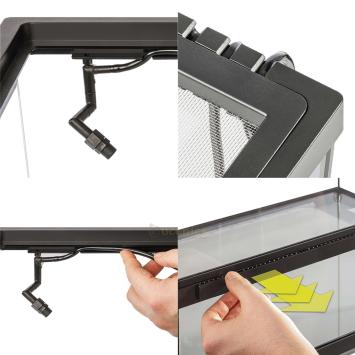 Exo Terra Terrarium voorkant 30x30x30