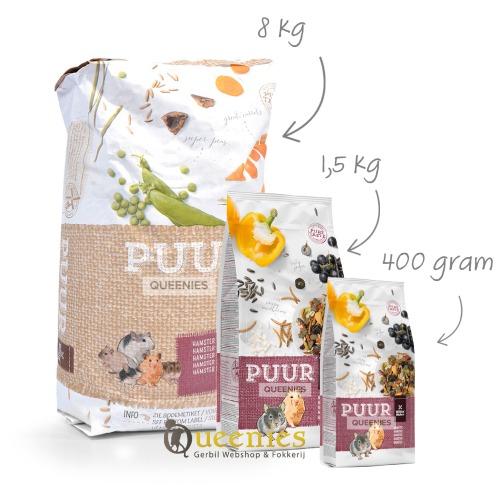 Puur hamstervoer van Witte molen