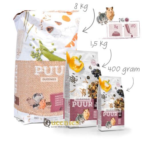 Hoeveel voer mag mijn dwerghamster hebben per dag?