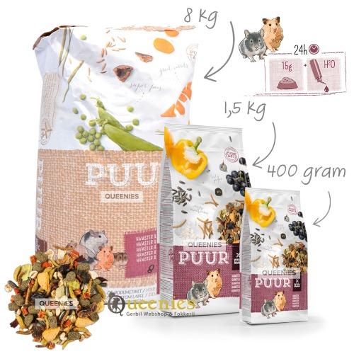 Hoeveel voer mag mijn hamster per dag eten?