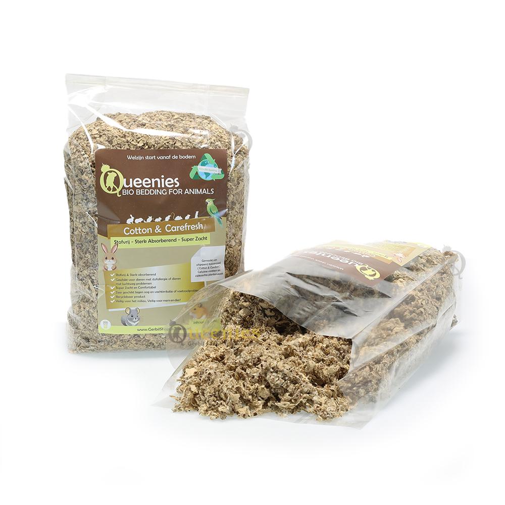 Allergisch voor zaagsel bodembedekking? Probeer Cotton Carefresh!