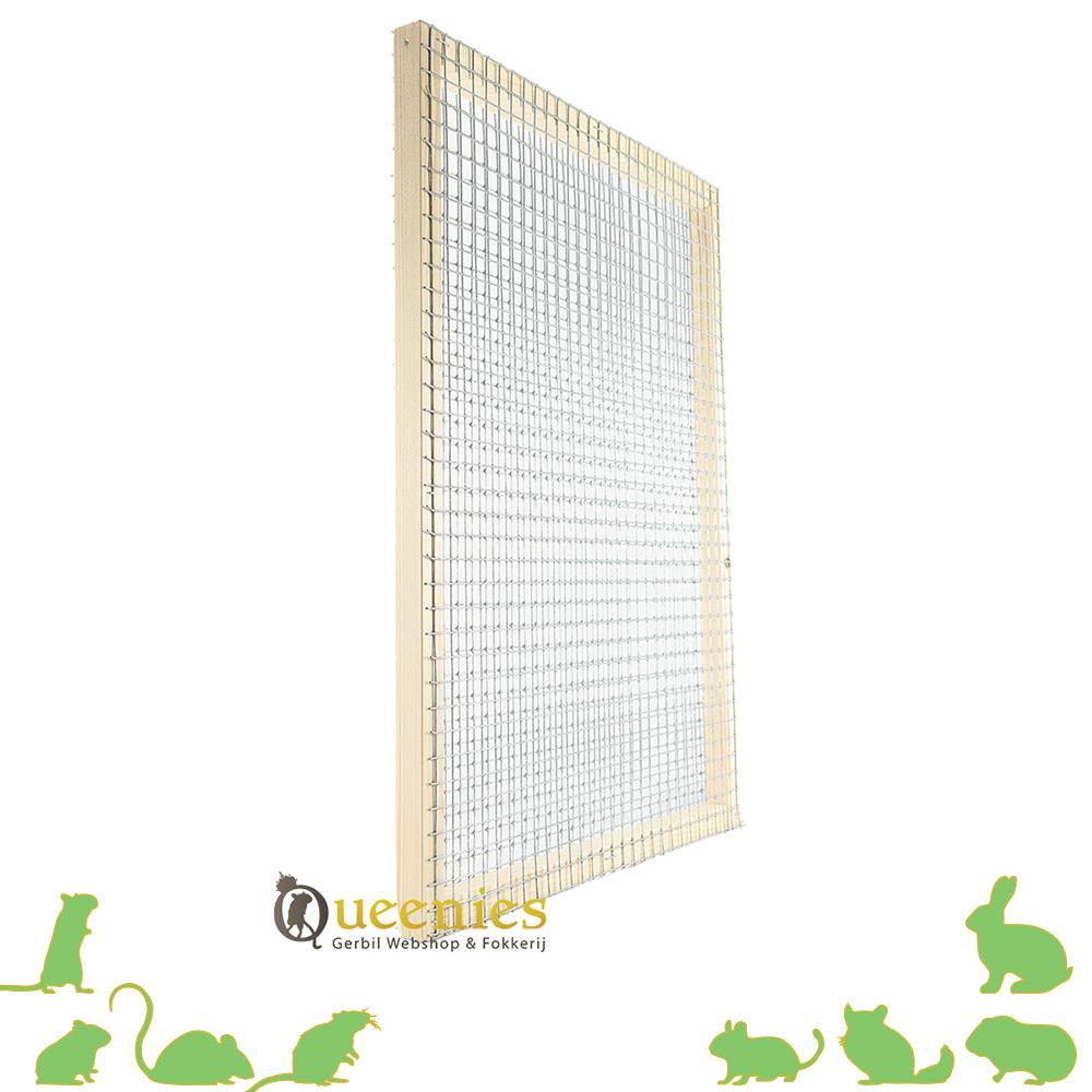 Splitsyseem voor terrarium om gerbils te koppelen