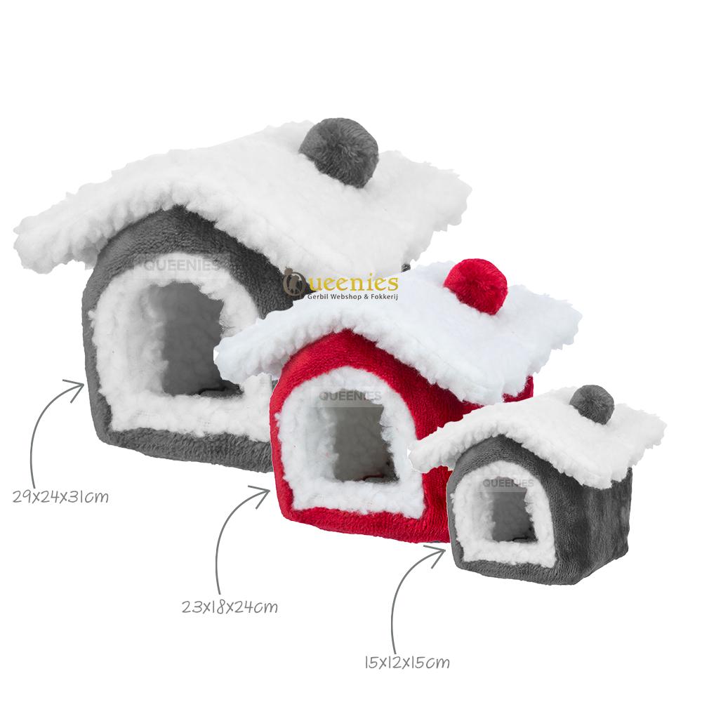 Ratten Kersthuis van Pluche