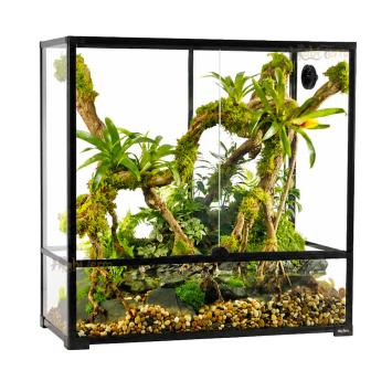 Eco paludarium van glas 60 x 45 x 90 cm