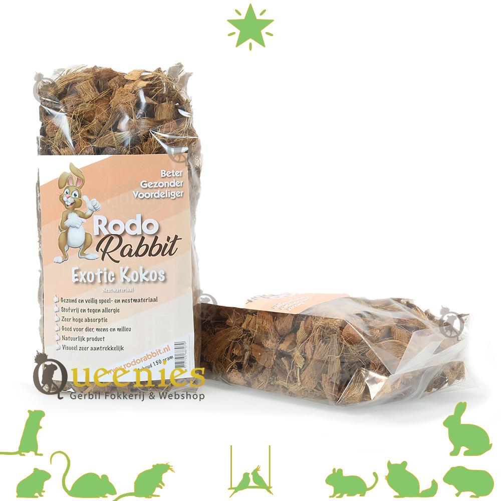 Kokos nestmateriaal voor vogels en Parkieten