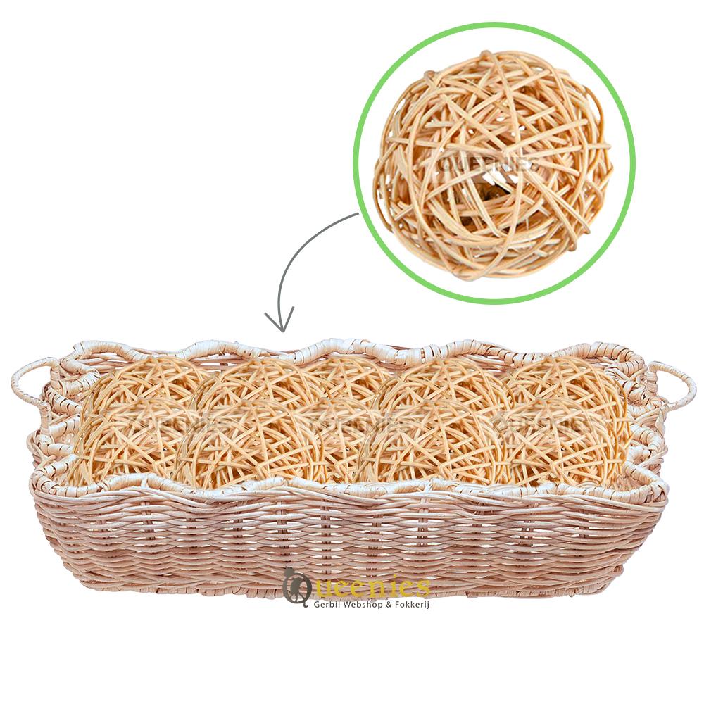 Pakket wilgenballen voor Gerbils en Muizen