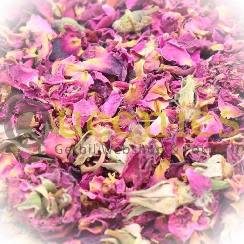 Gedroogde Rode Rozenbloemen voor Gerbils en Hamster