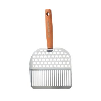 RVS kattenbakschep geschikt voor tofu kattenbakvulling