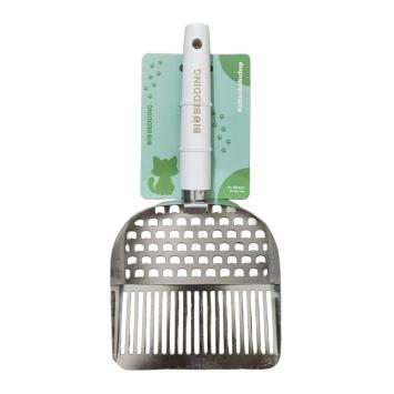 RVS Kattenbakschep voor Tofu Kattenbakvulling met grote openingen