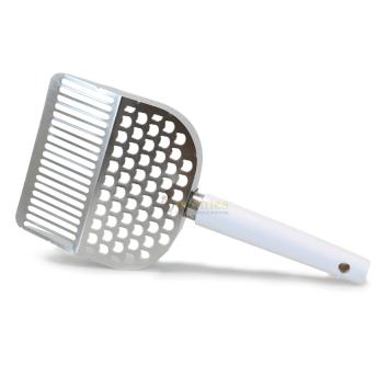 Kattenbakschep van roestvrij staal