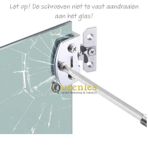 Monteren van handvat op schuifruit