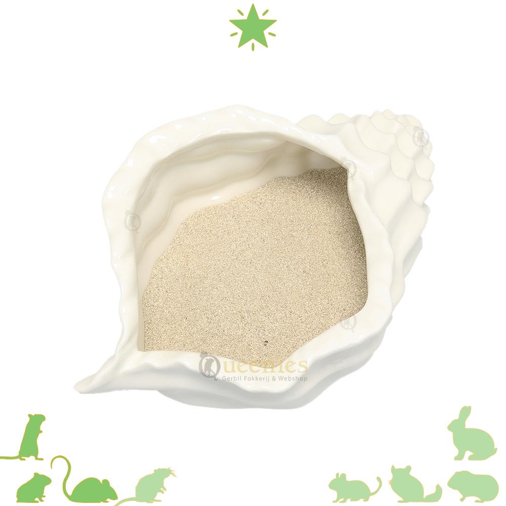 Goudhamster badzandschaal van keramiek