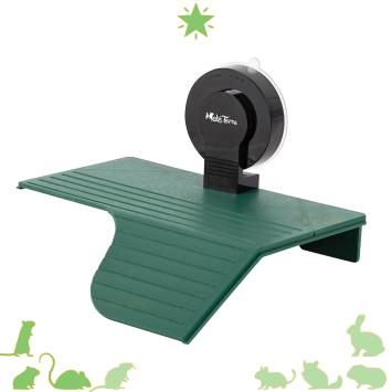 Schildpad Eiland met Trap met antislip oppervlak voor terrarium