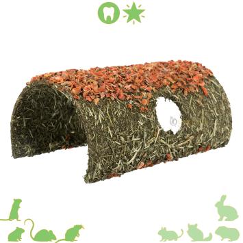 Natuurlijke schuilplek voor konijnen van vezelmateriaal