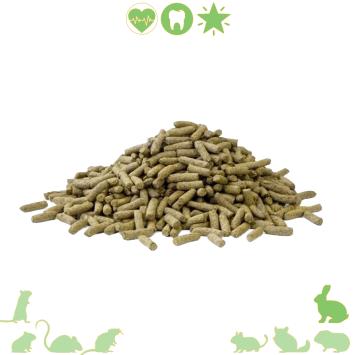 Vezelrijke konijnenbrok in hersluitbare emmer