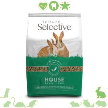Selective House Rabbit konijnenbrokken met timothy hooi en tijm