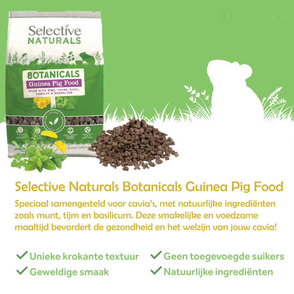 Selective Naturals Botanicals Guinea Pig Food 
