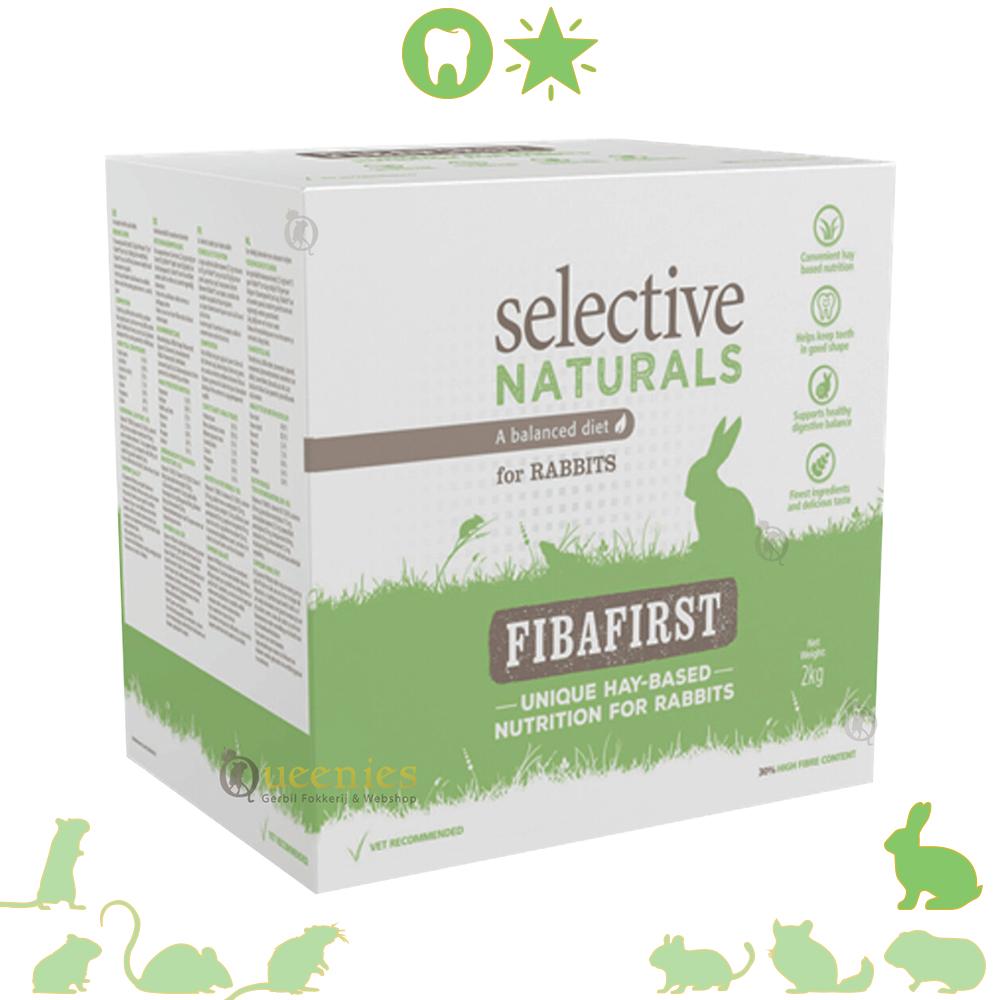 Konijnenvoer met lange vezels