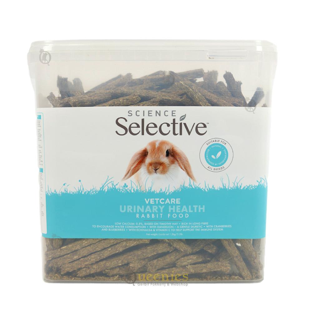 Complete voeding voor urineweggezondheid konijnen