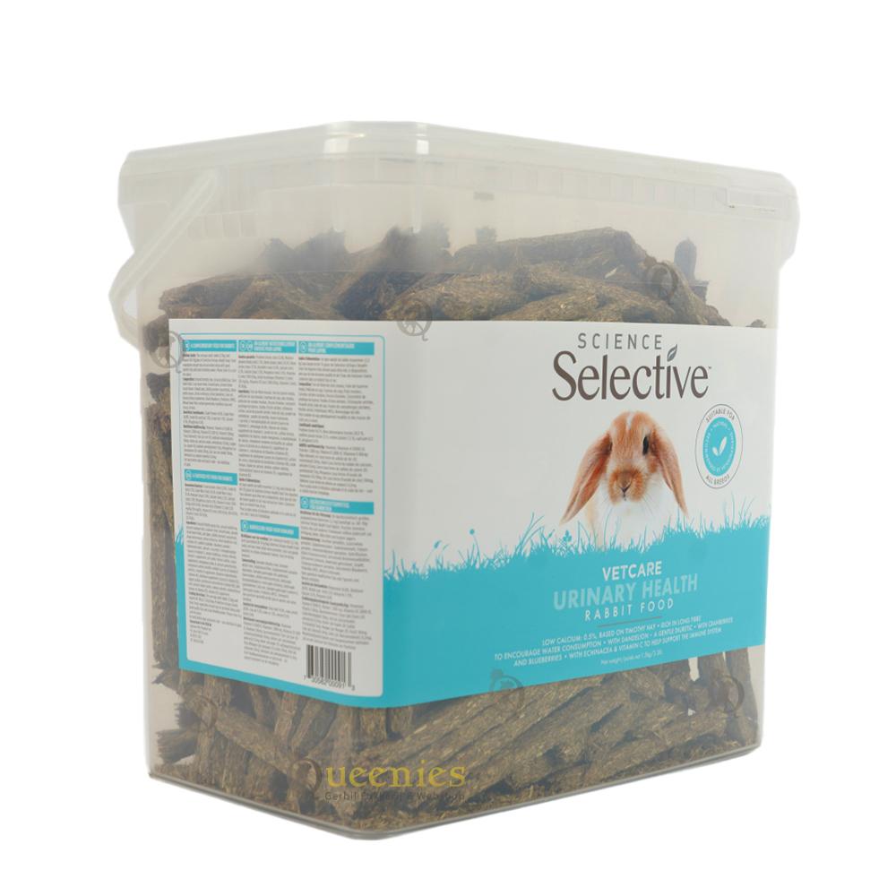 Speciaal konijnenvoer voor urinewegondersteuning