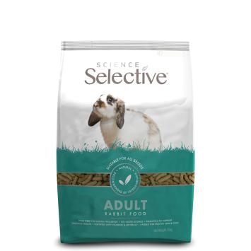 Verpakking Selective Rabbit konijnenvoer voor volwassen konijnen