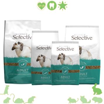 Selective Rabbit konijnenvoer complete voeding voor volwassen konijnen