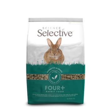 Selective Rabbit 4+ complete voeding voor volwassen konijnen