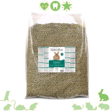 Verpakking Selective Rabbit 4+ konijnenvoer met hoog vezelgehalte