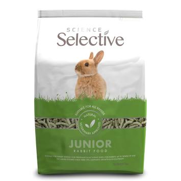 Science Selective Rabbit Junior complete voeding voor jonge konijnen met hoog vezelgehalte