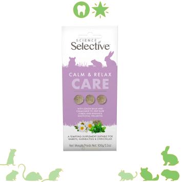 Calm & Relax Care zakje met kamille en citroenmelisse voor stressreductie