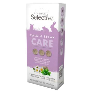 Supplement tegen stress bij cavia konijn en chinchilla met kruidenextracten