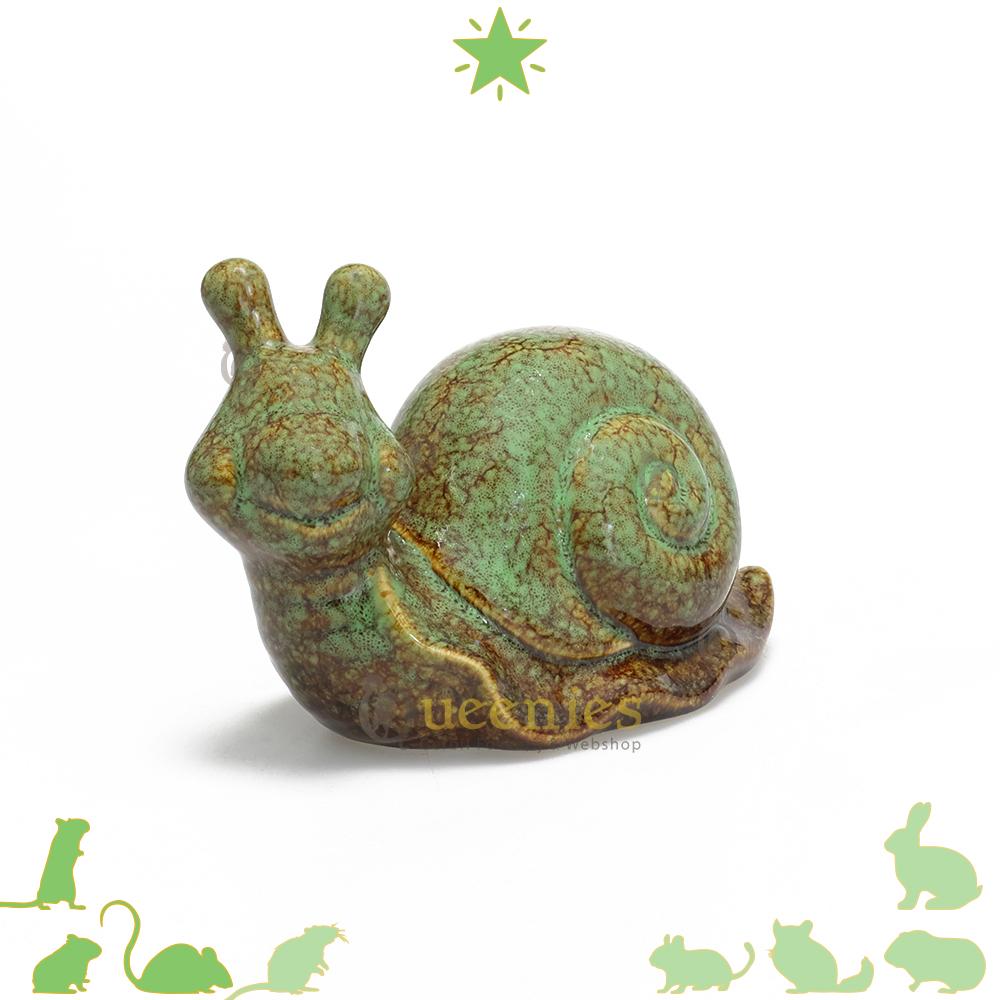 Decoratie slak voor Hamsterscaping