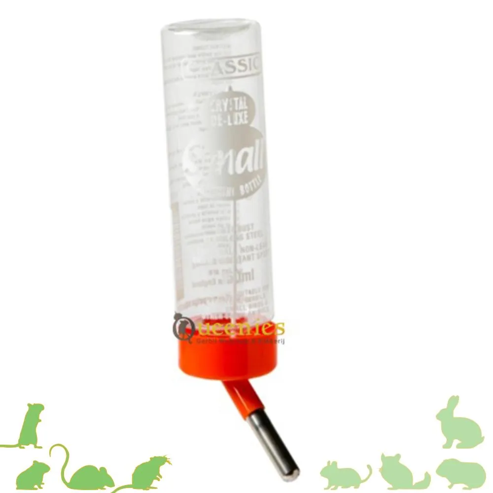 Edelsteen glazen waterfles met Citrien obelisk - Magic angels