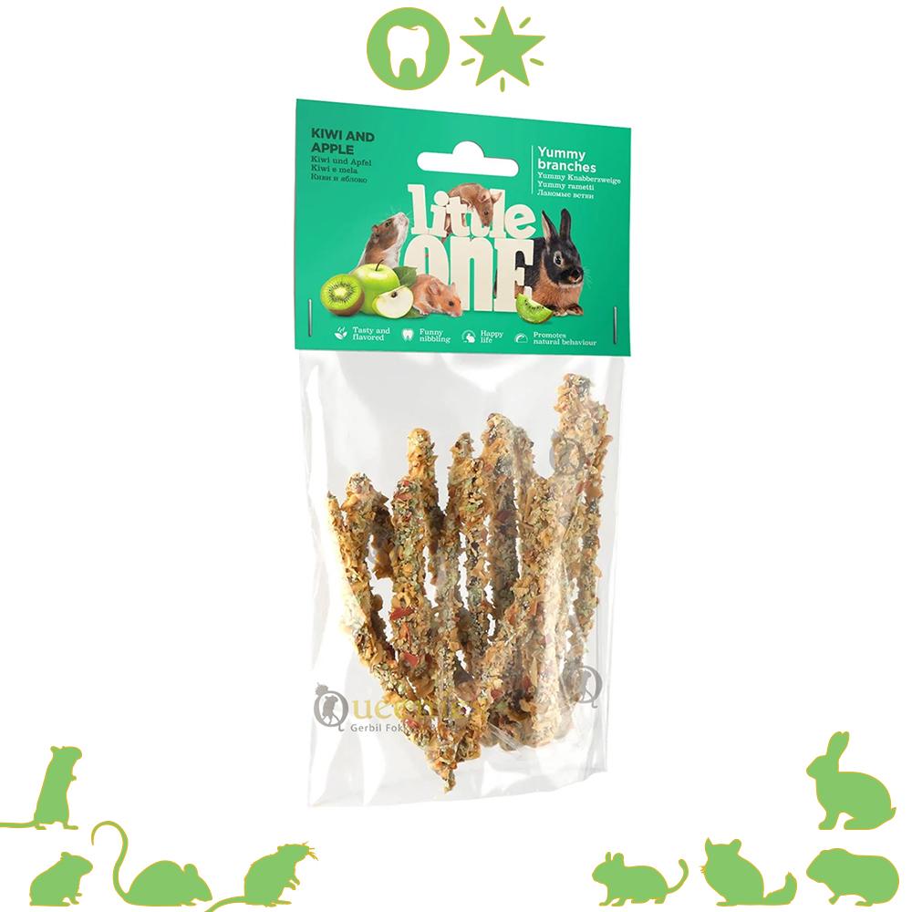 knaaghout voor Knaagdieren met appel en kiwi smaak