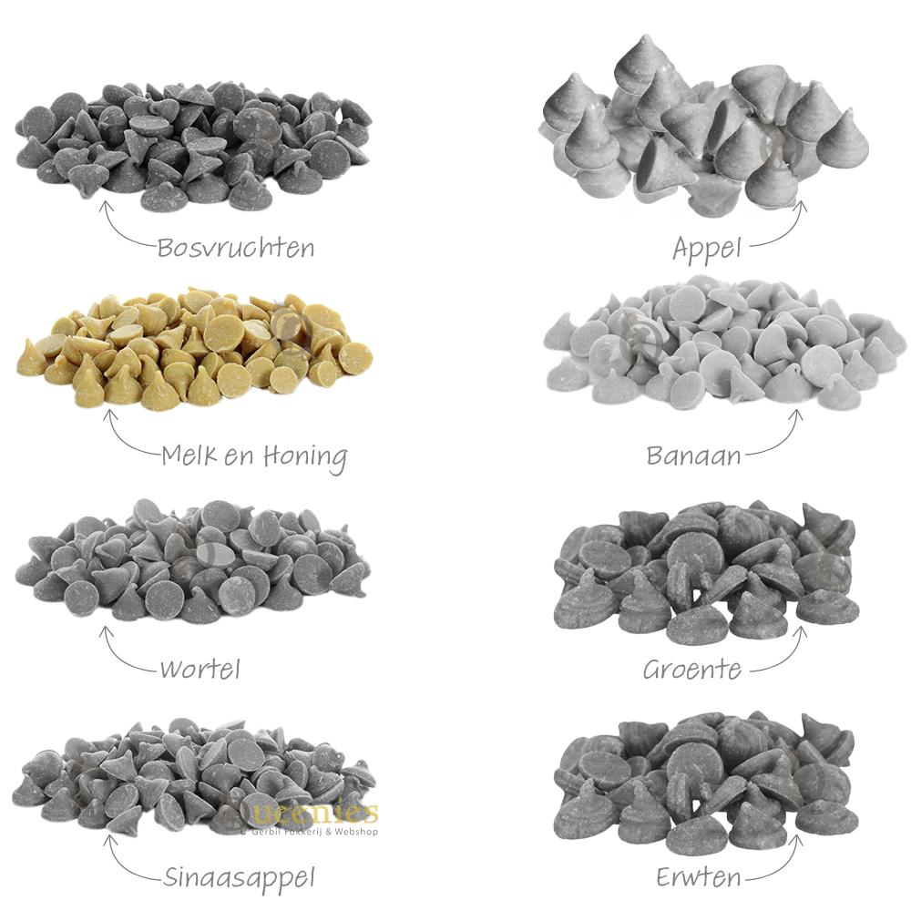 Knaagdier drops melk honing smaak