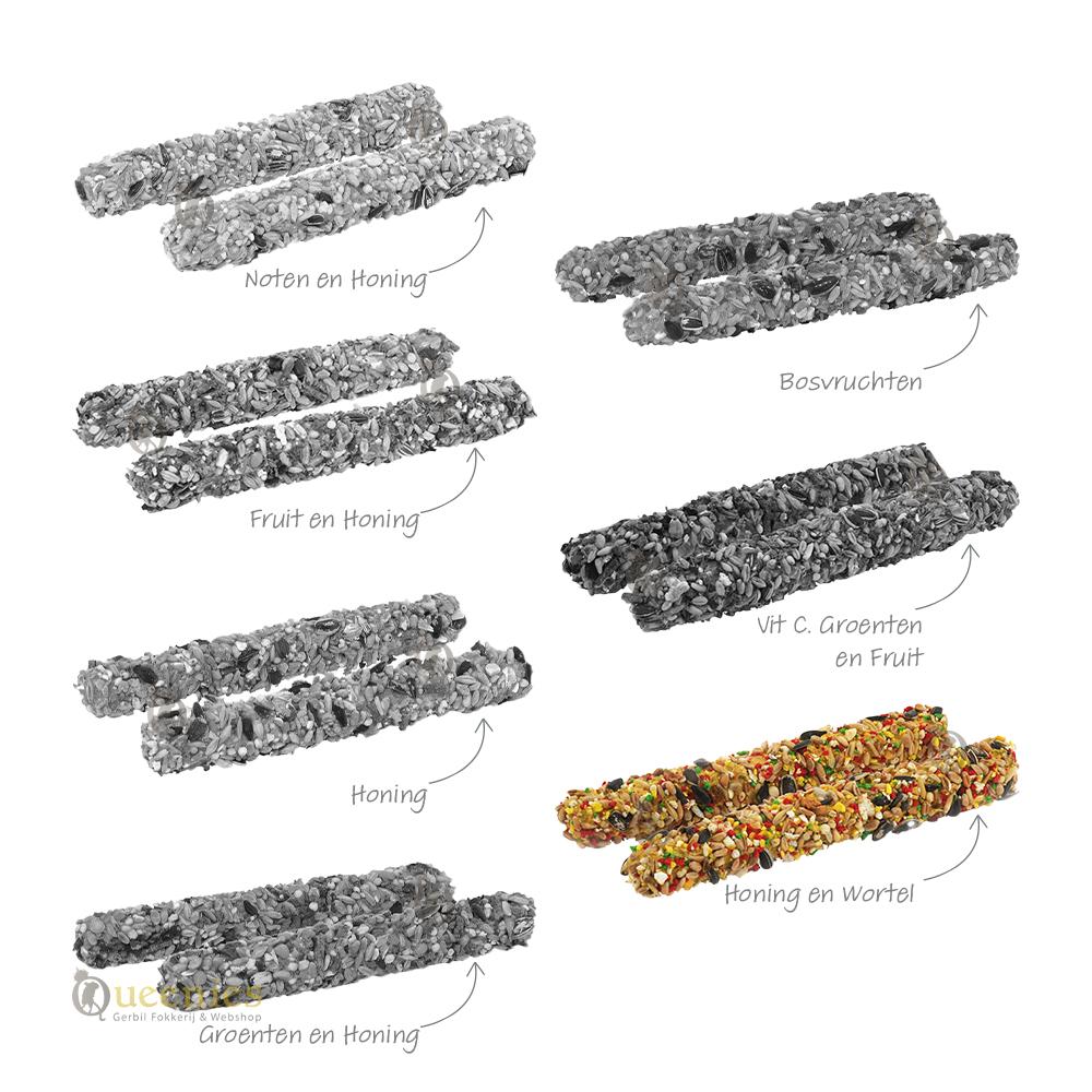 Knaagdiersticks Honing en Wortel voor Ratten