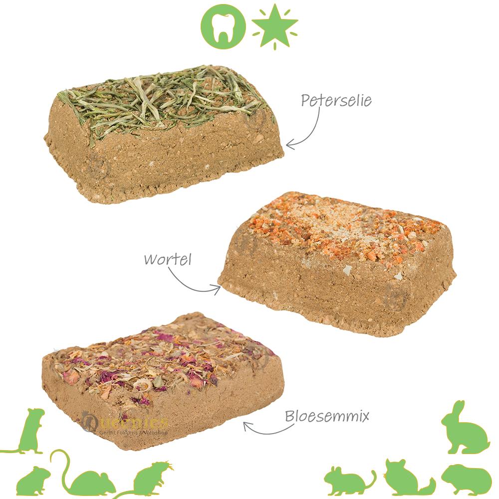 Natuurlijke knaagsteen voor Knaagdieren en konijnen