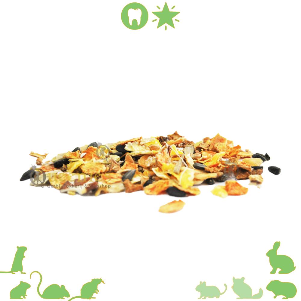 Kruiden-groentenmix voor Knaagdieren