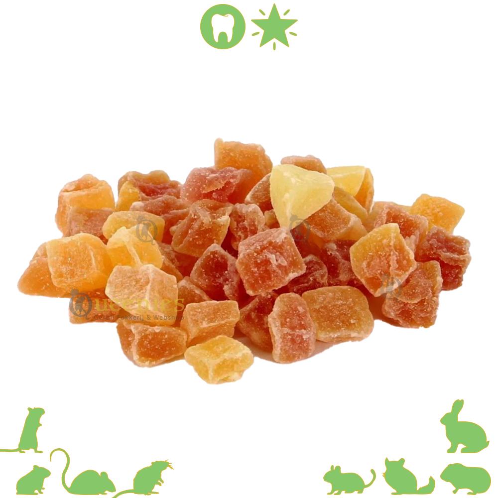 Knaagdier Topping Papaya - Gedroogde Papaya voor Knaagdieren