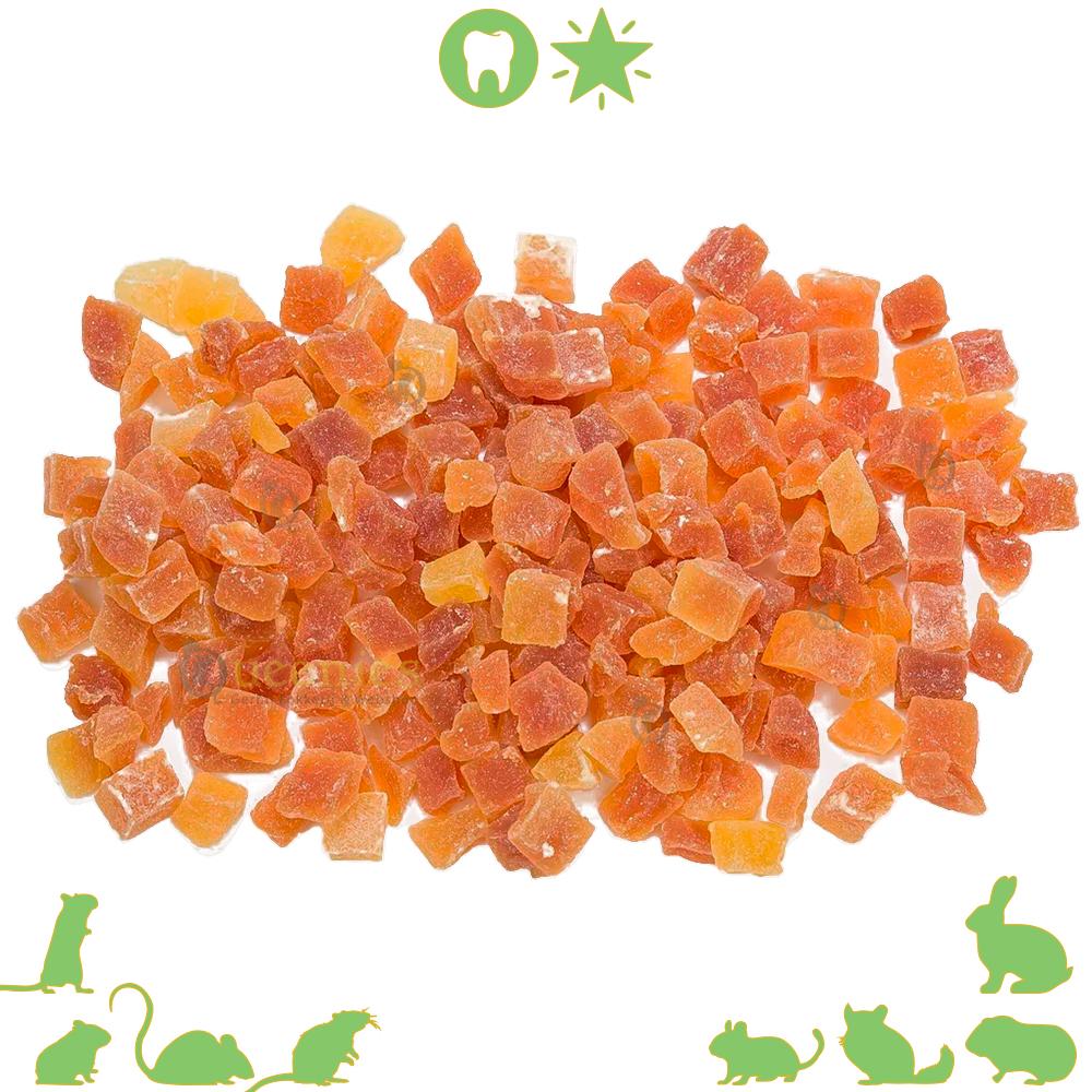 Knaagdier Topping Papaya - Gedroogde Papaya voor Knaagdieren