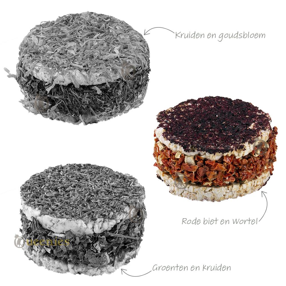 Rijstburger voor hamster