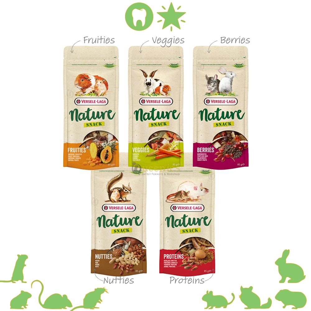 Snack Nature Versele Laga in 5 smaken