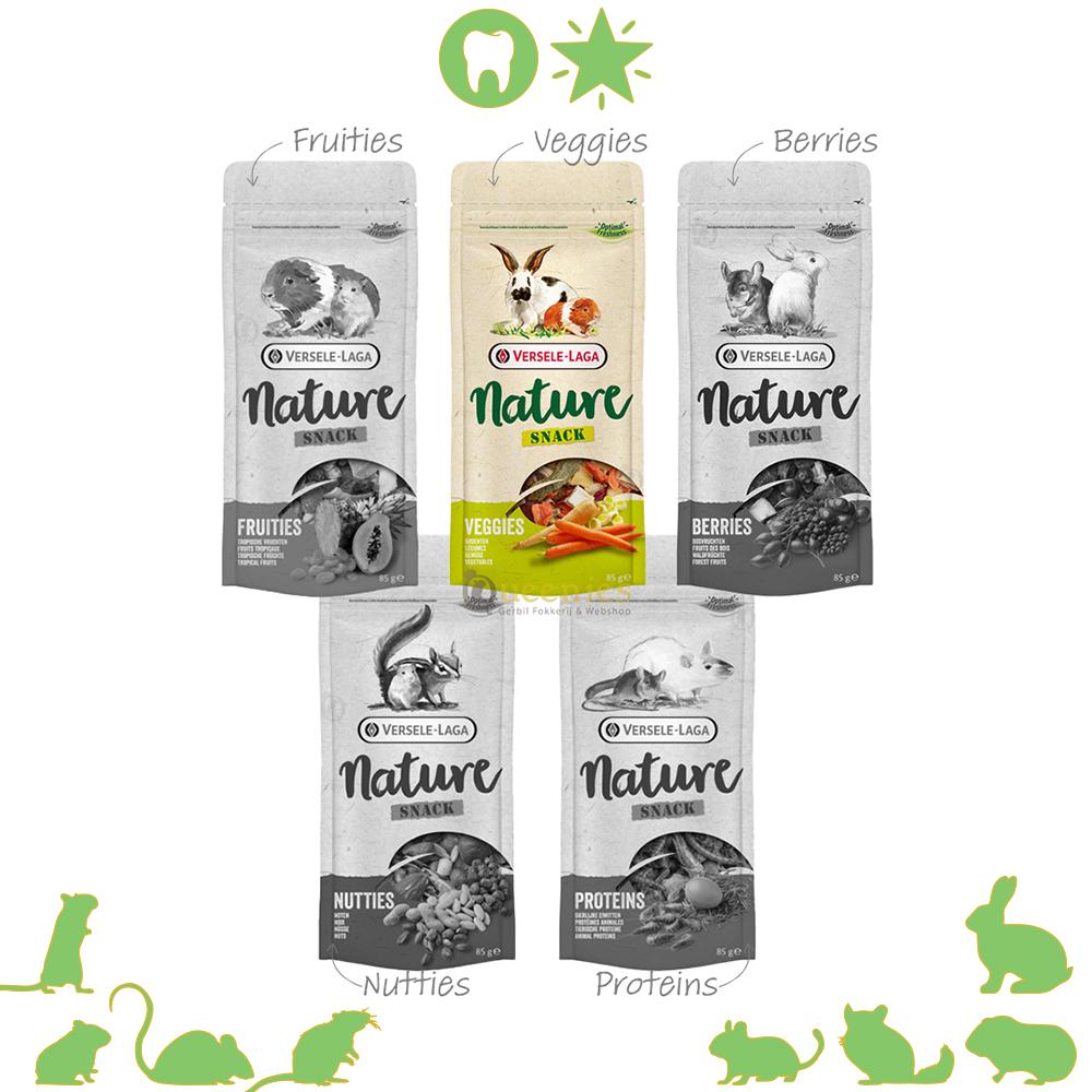 Snack Nature Versele Laga Veggies voor Degoes