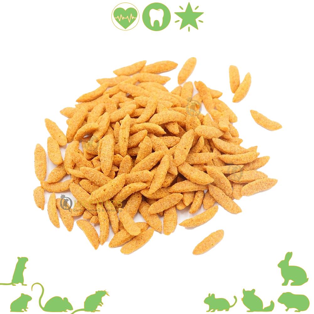 Wortel maantjes - Knaagdieren snoepgoed